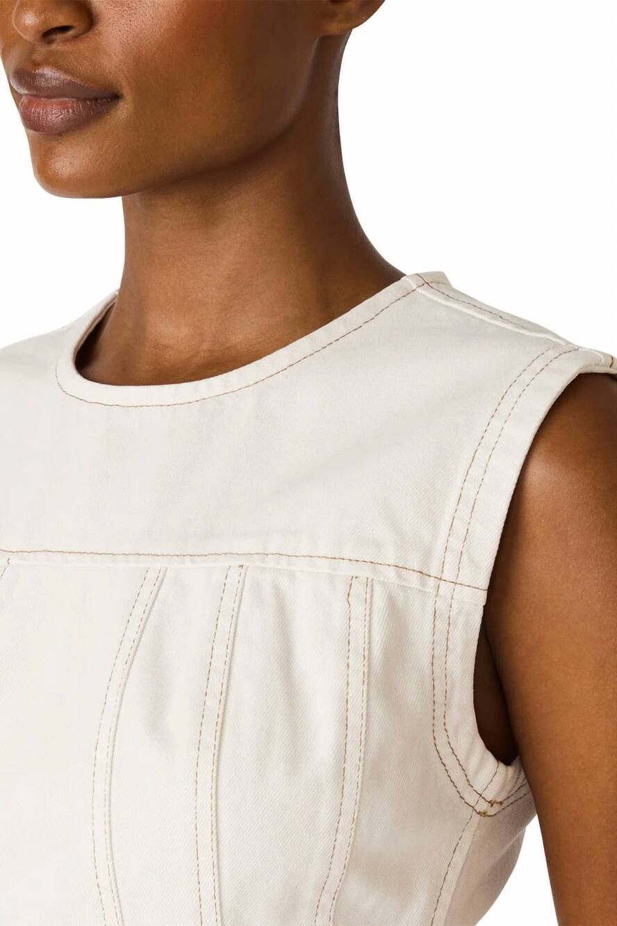 NEW STEVE MADDEN irinna mini dress in sand wash - Picture 5 of 6
